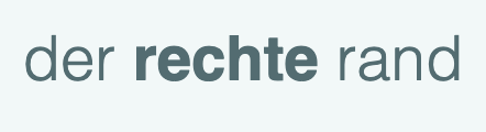 der rechte rand